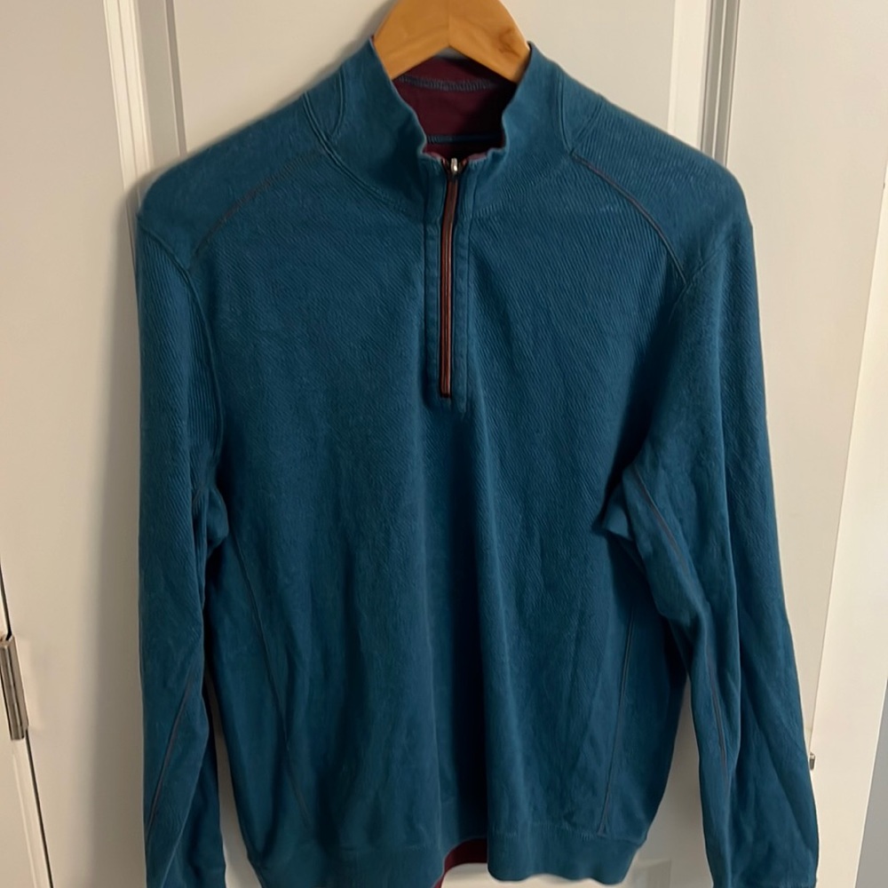 Tommy Bahama Quarter Zip Sweater